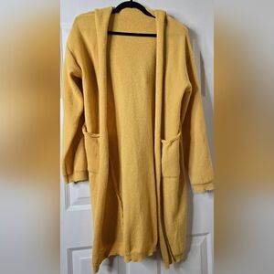 Hooded Knit Cardigan